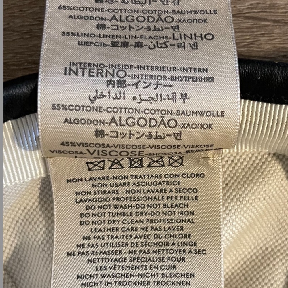 Gucci Baseball Cap Denim With Leather View 6